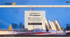 Desktop Screenshot of byggopp.no