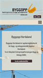 Mobile Screenshot of hordaland.byggopp.no